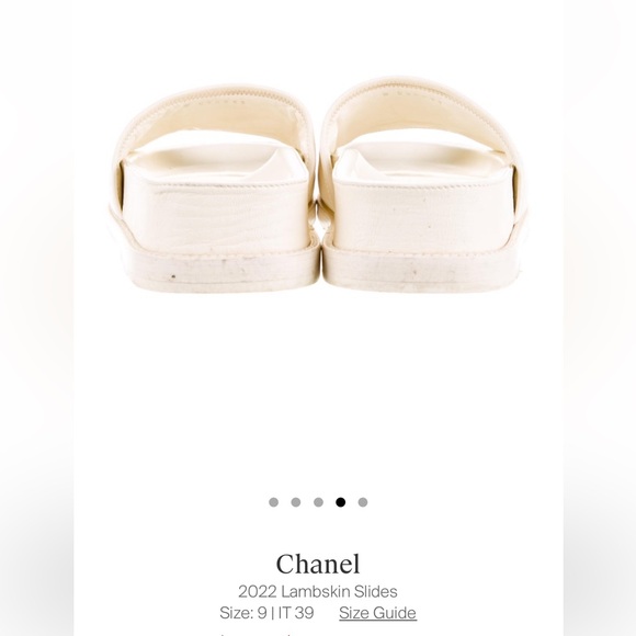 Chanel slides - Picture 2 of 3